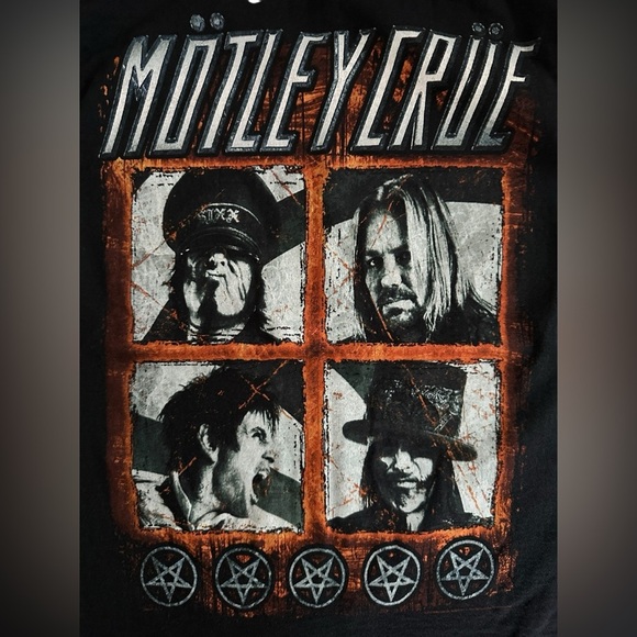 Mötley Crüe 2013 North American Tour T-Shirt Small - Picture 2 of 6